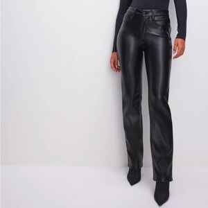 Good American Leather Pants